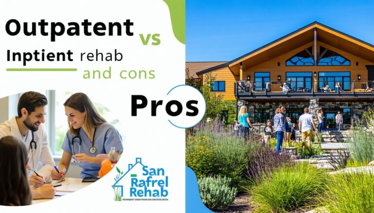 outpatient vs inpatient rehab pros and cons